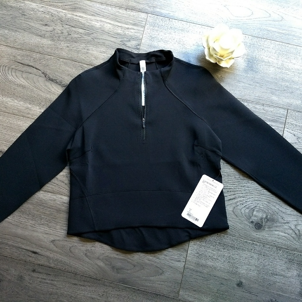 NWT Lululemon Kicking Asphalt Half Zip